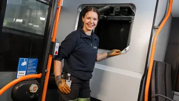 ÜSTRA Auszubildende